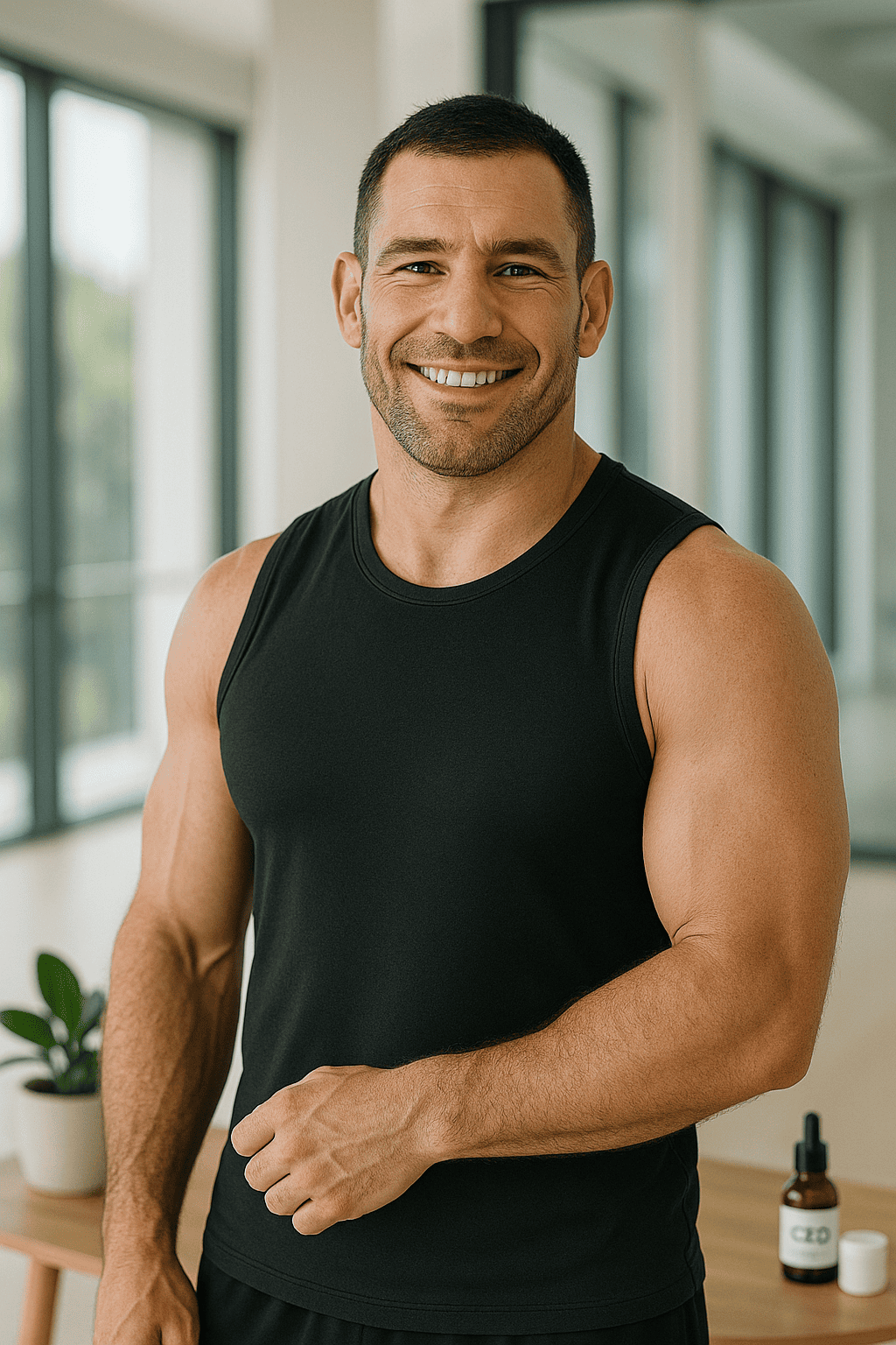 Caso clínico - Hérnia de disco cervical com dor neuropática 4 Paciente satisfeito com os resultados do tratamento com cannabis medicinal, desfrutando de uma melhora significativa na qualidade de vida.