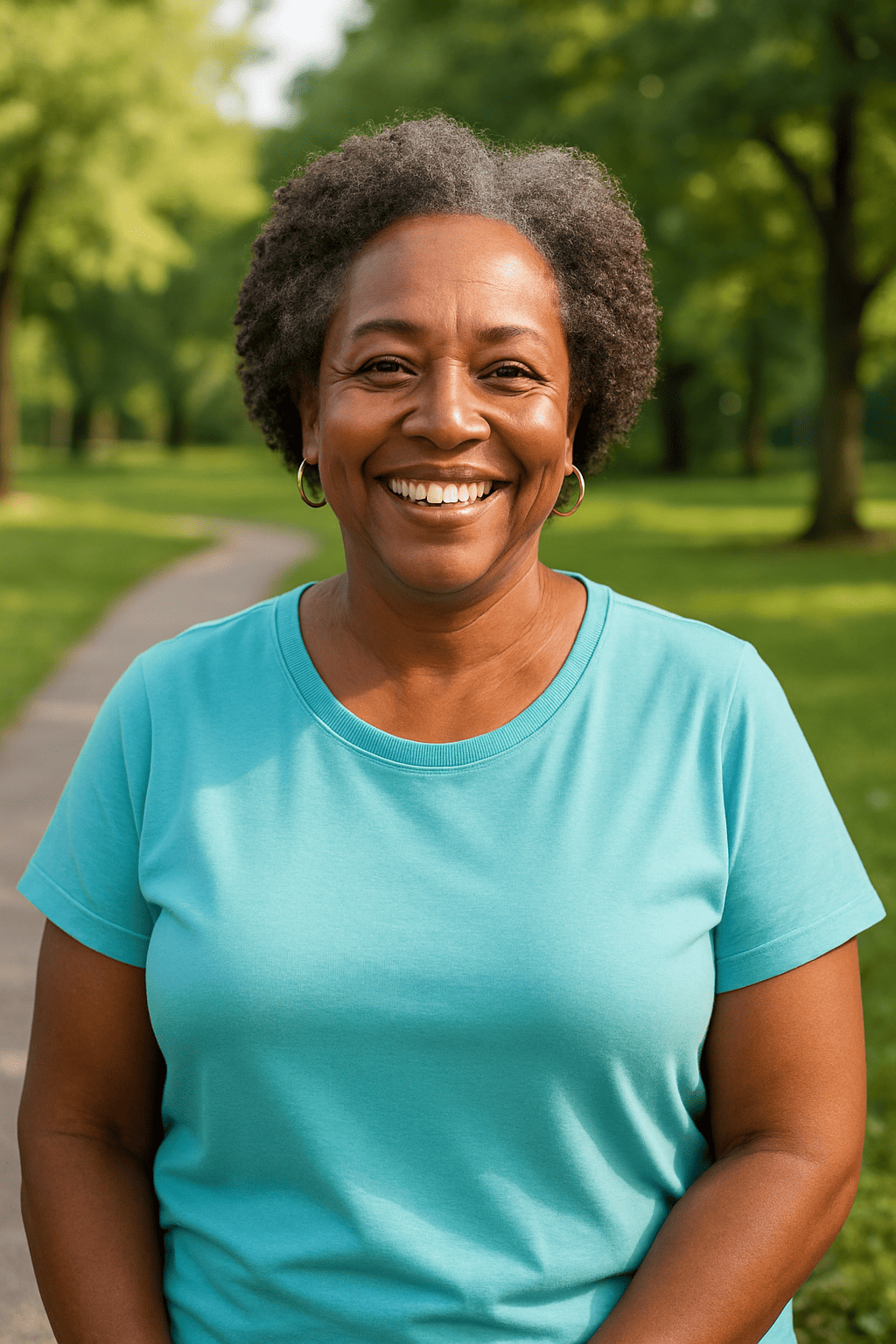 Caso Clínico: Fibromialgia associada à Artrite Reumatoide tratada com Cannabis Medicinal 3 Paciente feliz e sem dores após o sucesso com o tratamento