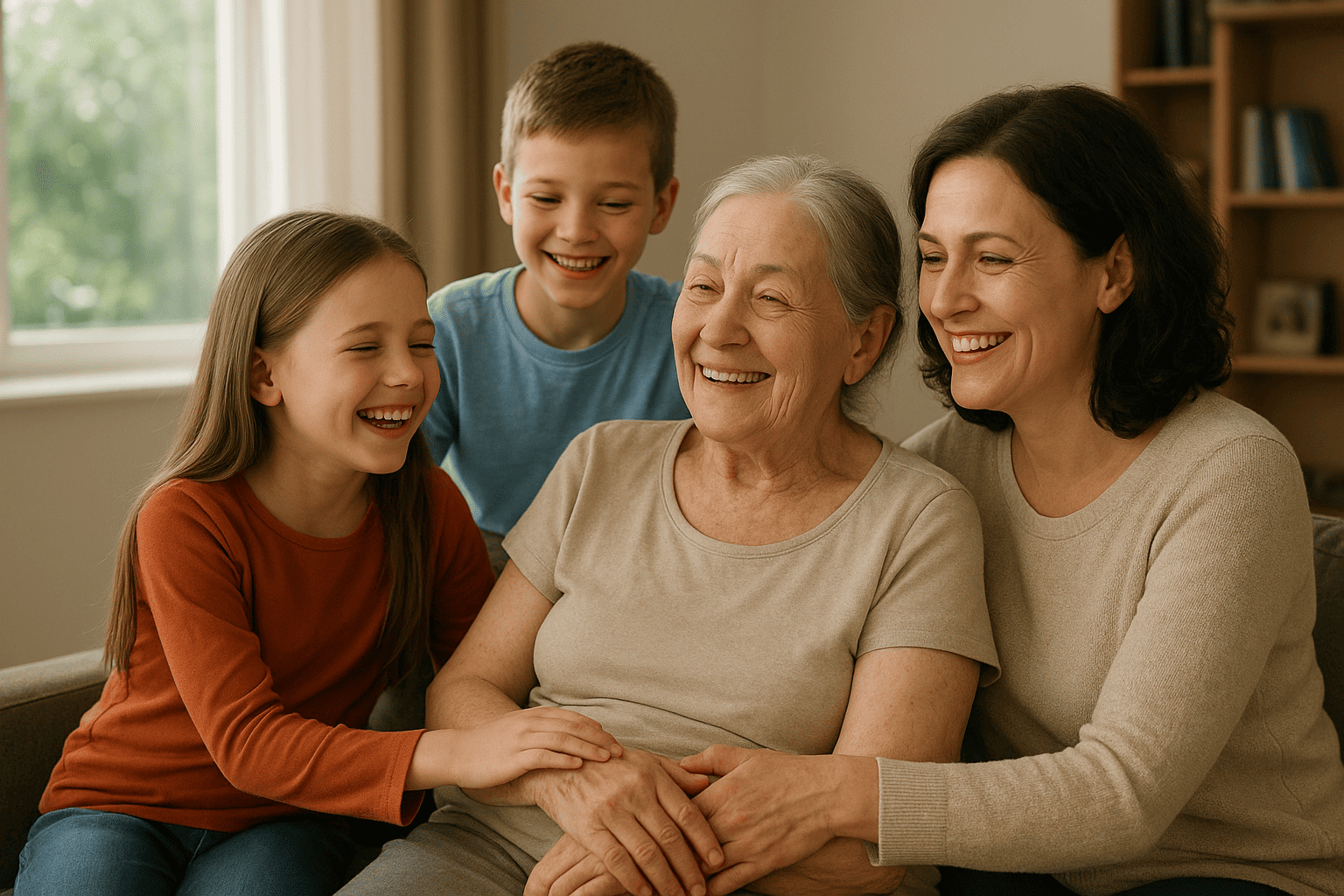 Caso Clínico: Demência por Corpos de Lewy (DCL) e o Tratamento com Cannabis 2 Paciente dividindo momentos de felicidade com sua família. Após melhora do quadro com o tratamento realizado com cannabis medicinal